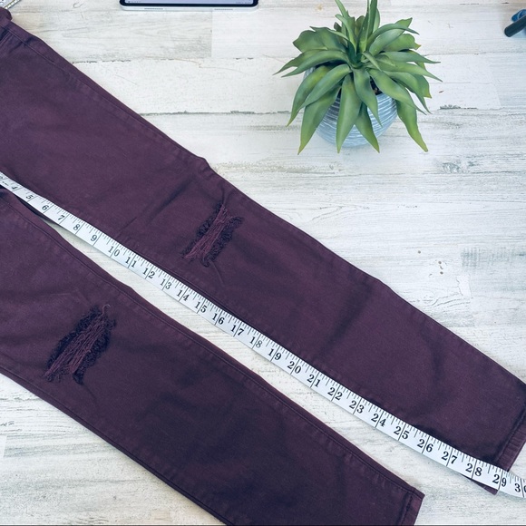 Pacsun jeggins plum color - Picture 2 of 5